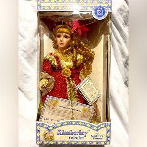 Kimberley Carerra Collection Porcelain Collectible Vintage Antique Doll